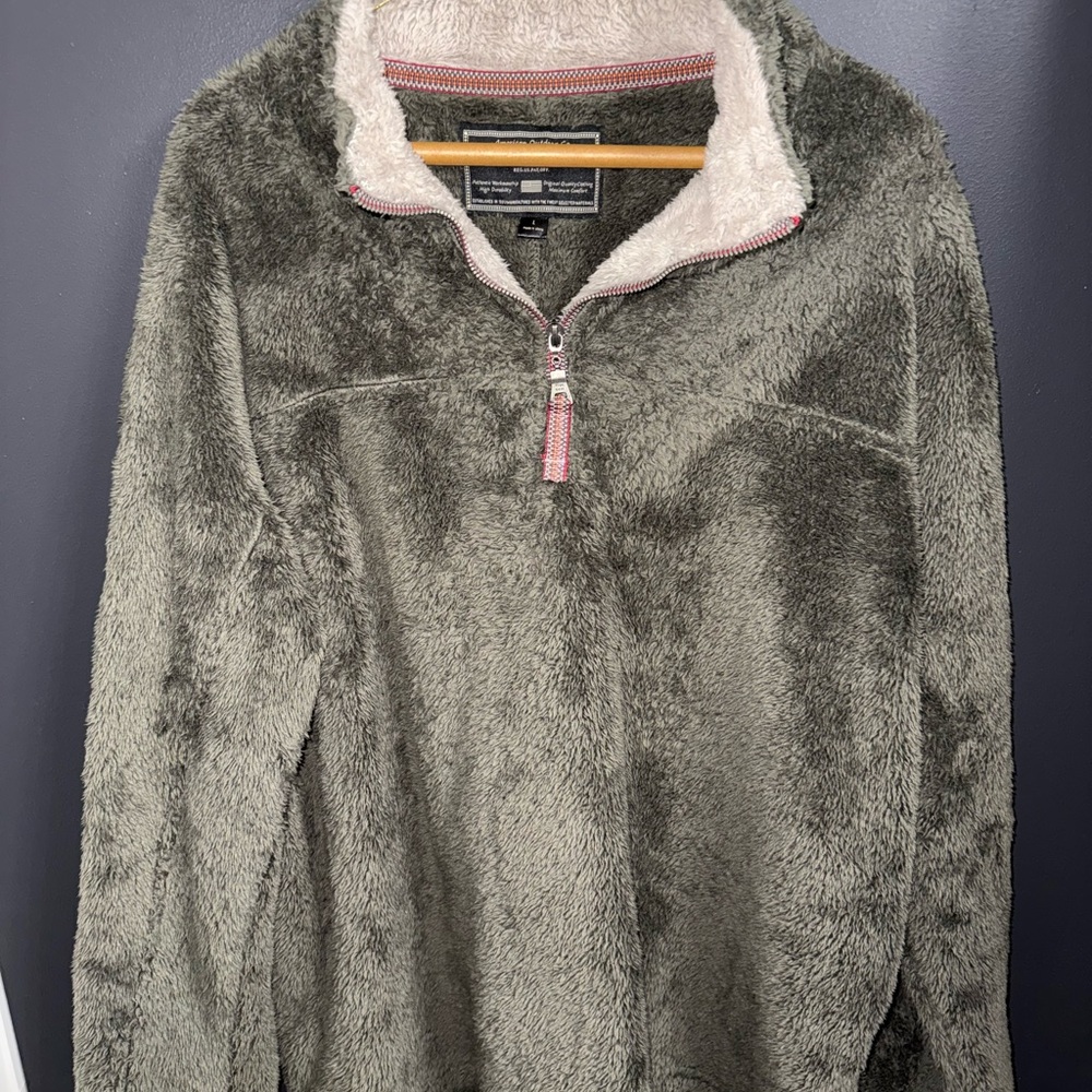 True Grit Cozy Fleece Quarter-Zip Pullover